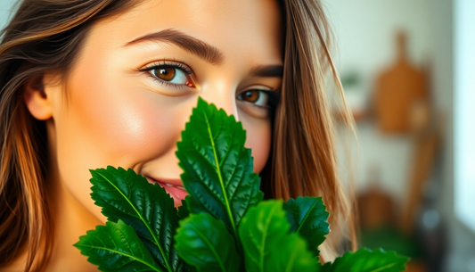 DIY Beauty: How Super Greens Promote Clear Skin & Healthy Hair