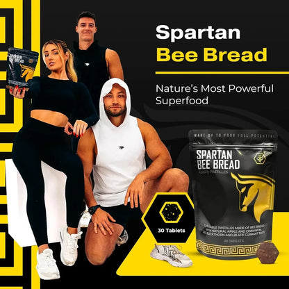 Spartan Bee Bread Bee Pollen Chewables Natural Multivitamin