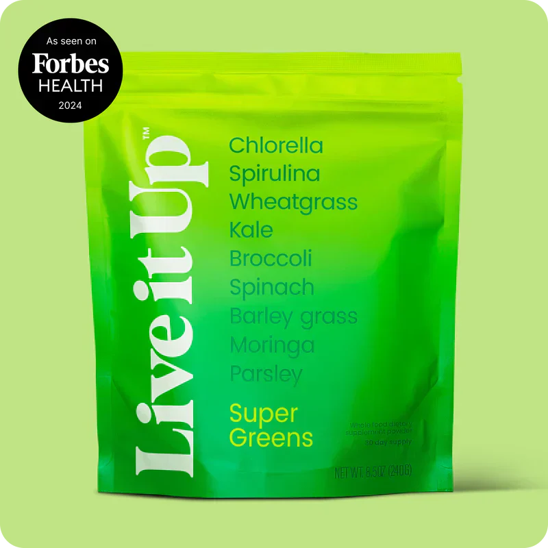 Super Greens: all-natural greens powder for daily health